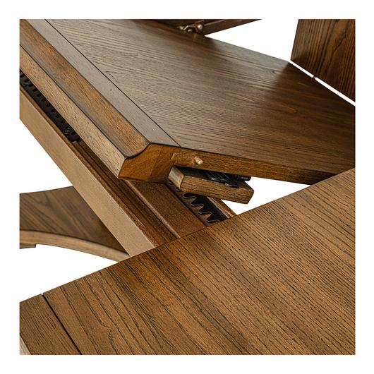 Jamie Extension Dining Table Vintage Brown by Moes Home