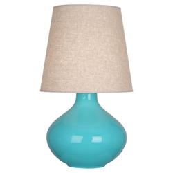 Egg Blue June Table Lamp by Robert Abbey