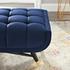 Scholar 60" Performance Velvet Bench In Midnight Blue by Modway Furniture