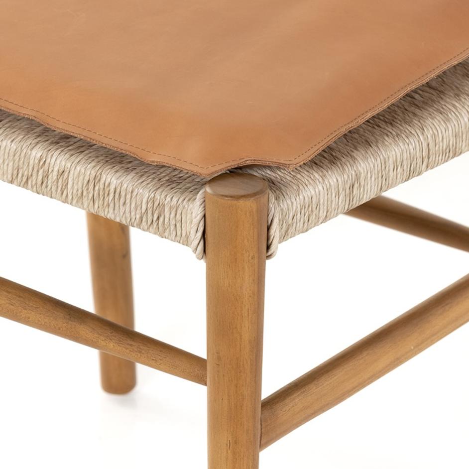 Muestra Dining Chair W Cushion In Natural by FOUR HANDS