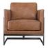 LUXLEY CLUB CHAIR CAPPUCCINO by Moes Home