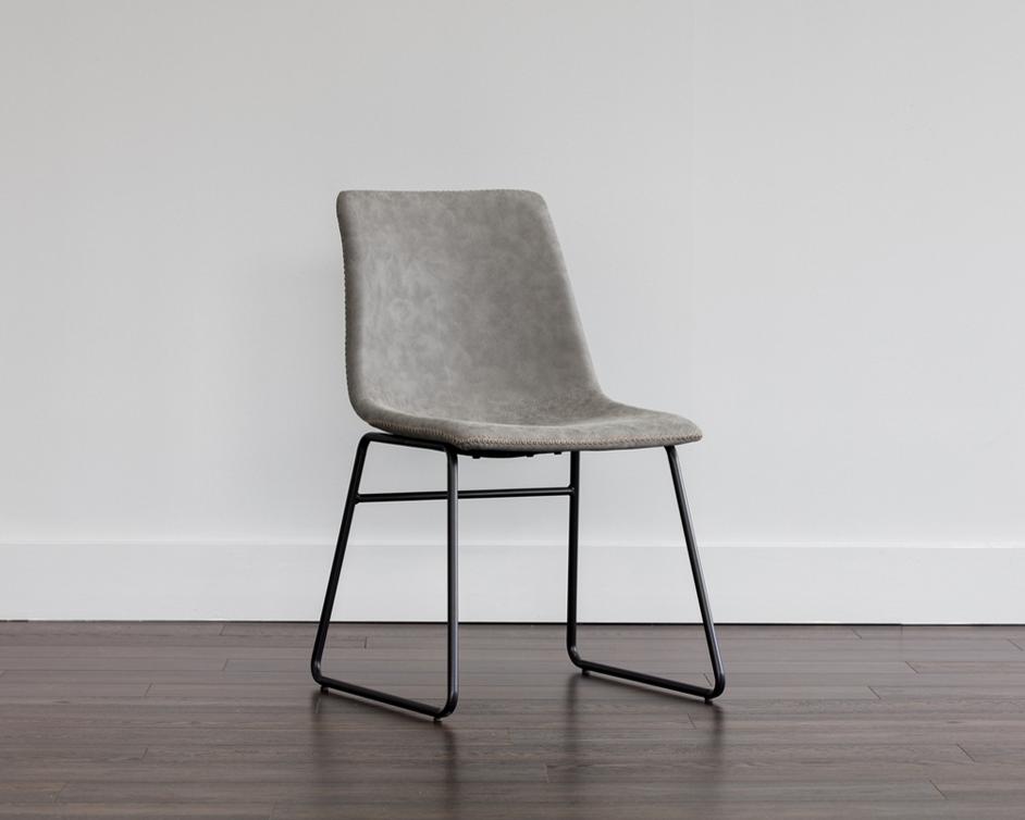 Cal Dining Chair - Antique Grey by Sunpan