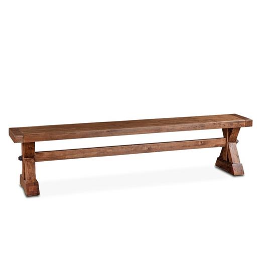 Aspen 82" Bench, Earth by Home Trends & Design