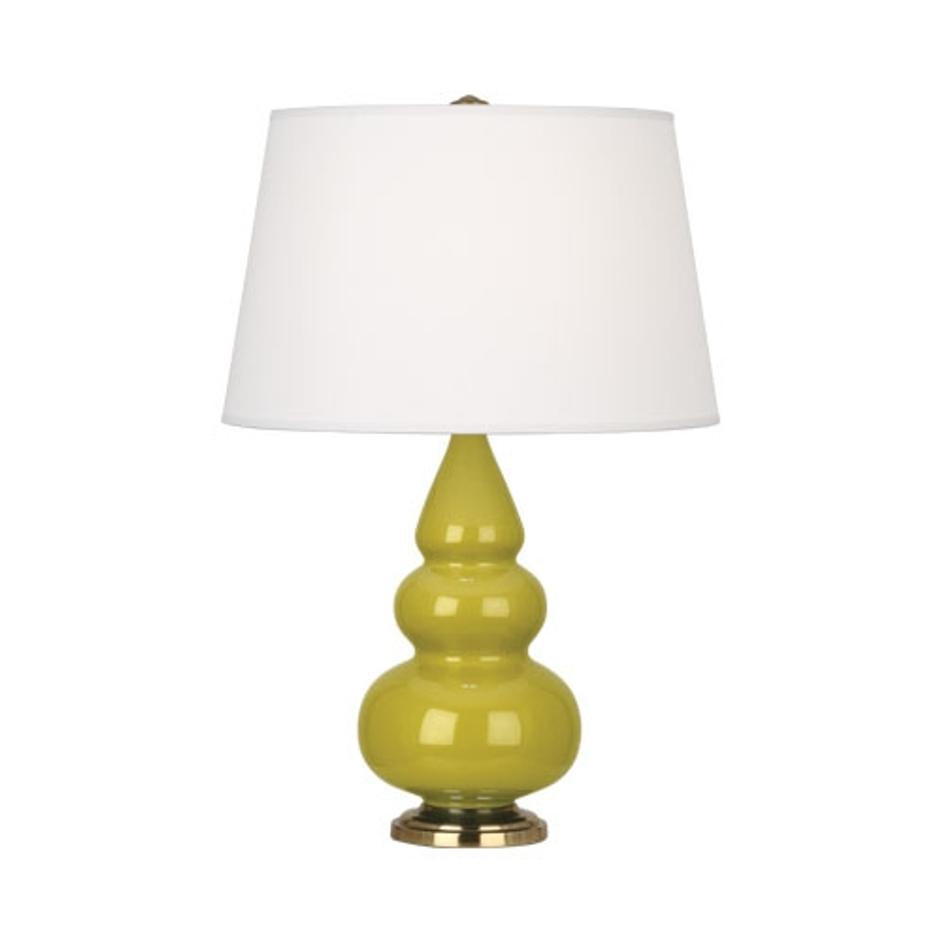 Citron Small Triple Gourd Accent Lamp by Robert Abbey