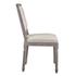 Reece Vintage French Upholstered Fabric Dining Side Chair In Beige by Modway Furniture