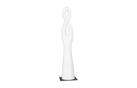 Twisted Sculpture, Gel Coat White by Phillips Collection
