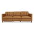 Bridgers Power Recliner Sofa Tan Leather by Moes Home