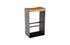 Iron Frame Bar Stool, Chamcha Wood, Natural by PHILLIPS COLLECTION