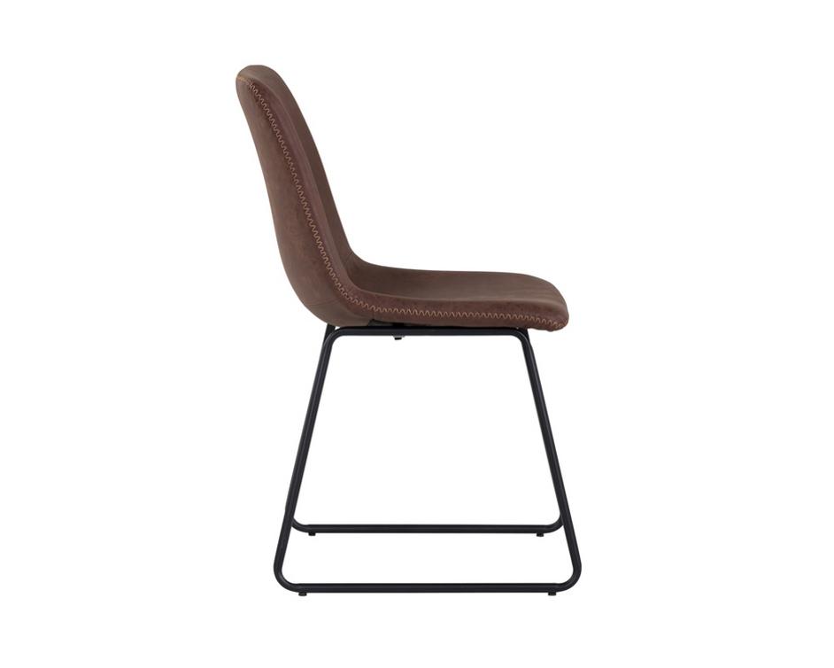 Cal Dining Chair - Antique Brown by Sunpan