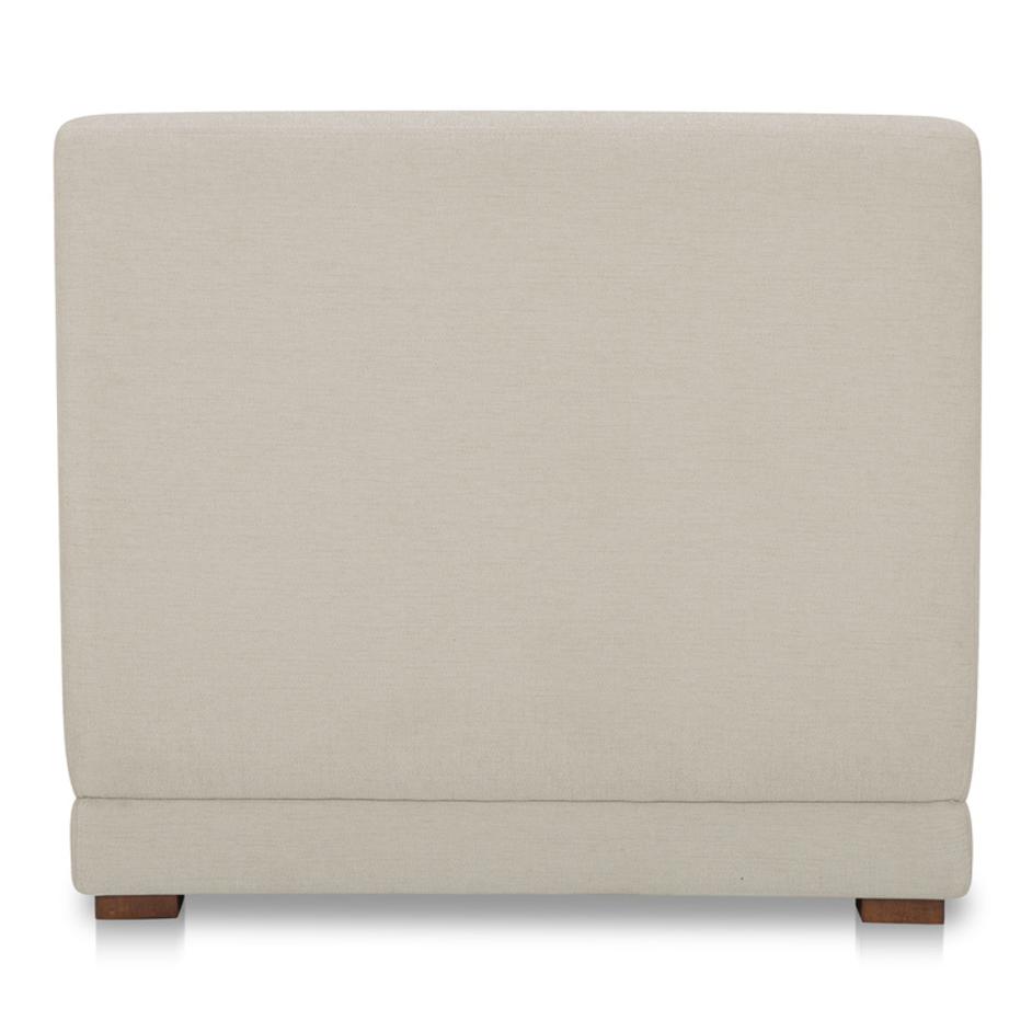 Fraser Slipper Chair Off White by Moes Home