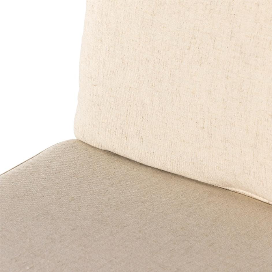 Crete Dining Chair In Savile Flax by FOUR HANDS