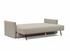 TRIPI QUEEN SLEEPER SOFA W/ARMS in KENYA GRAVEL FABRIC 579 by INNOVATION USA