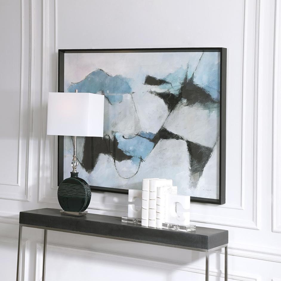 Winter Crop Abstract Print by Uttermost