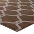 Barrett Chain Link Transitional Trellis 8X10 Area Rug In Dark Tan And Beige by Modway Furniture