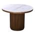 TOWER DINING TABLE WHITE MARBLE by Moes Home