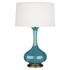 Steel Blue Pike Table Lamp by Robert Abbey