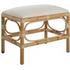 Laguna Small White Bench by Uttermost