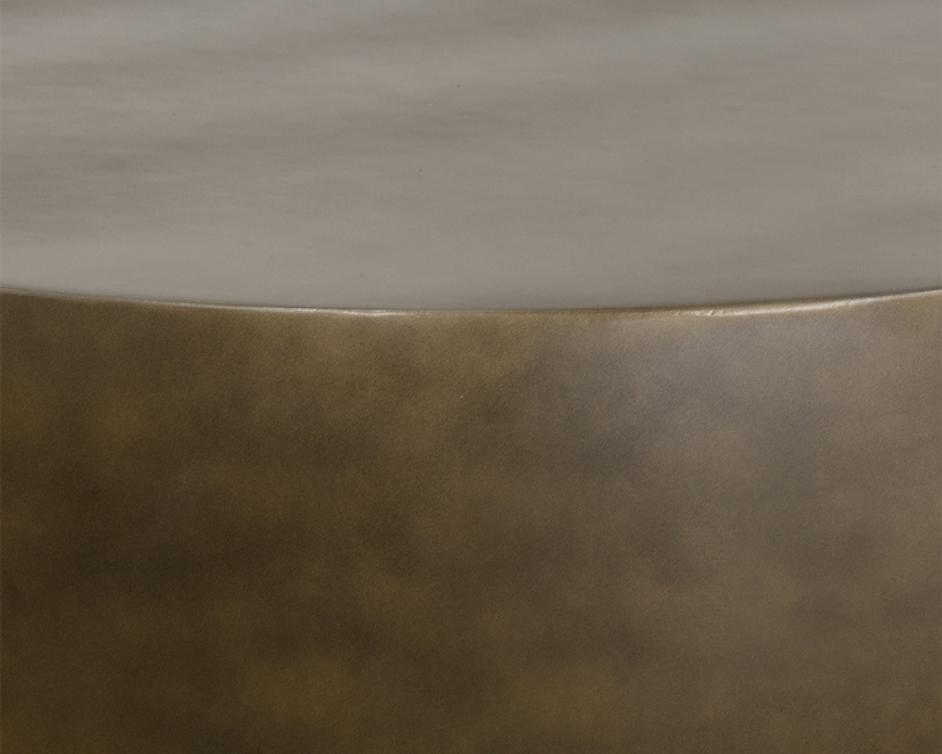 TARSUS COFFEE TABLE - ANTIQUE BRONZE by Sunpan