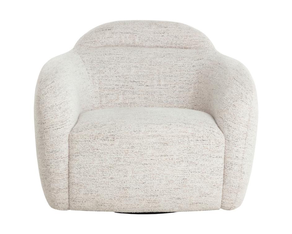 ISMO SWIVEL LOUNGE CHAIR - HAILEY MOON by Sunpan