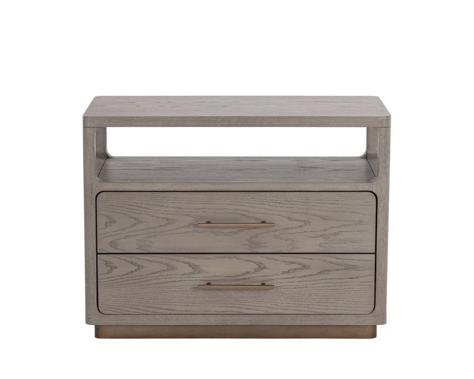 DANETTE NIGHTSTAND - GREY by Sunpan