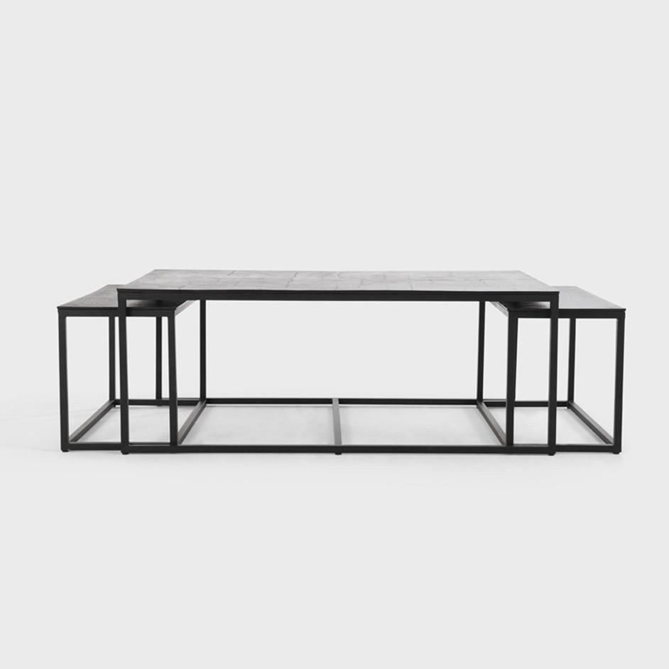 Buckley Coffee Table Set of 3 by Classic Home