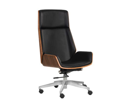 RHETT OFFICE CHAIR - DILLON BLACK by Sunpan