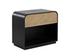 ALGARVE NIGHTSTAND - BLACK / CHAMPAGNE GOLD by Sunpan