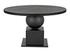 Emira Dining Table, Black Metal by Noir Furniture
