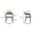 Martens Dining Chair Camel by Moes Home