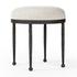 Corinne Accent Stool - Crete Pebble by Four Hands