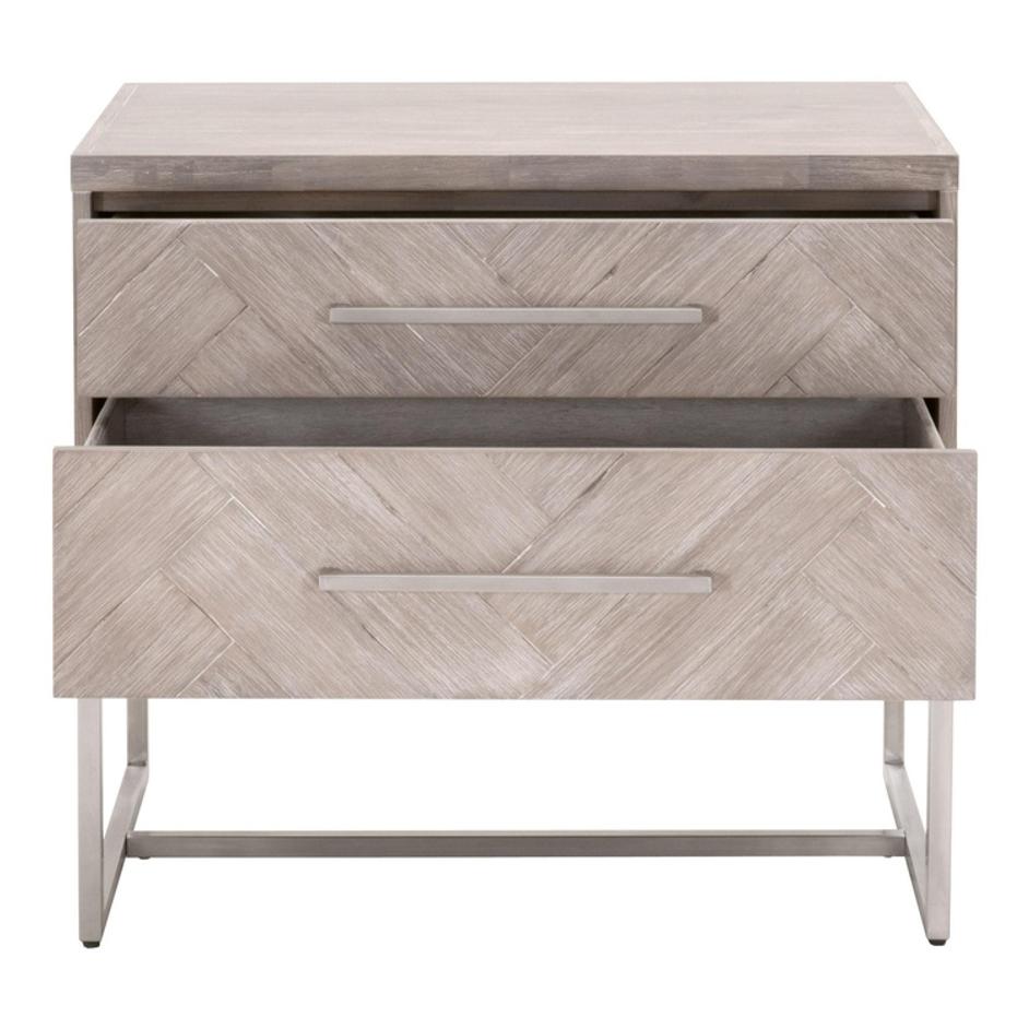 Mosaic 2-Drawer Nightstand by Essentials For Living