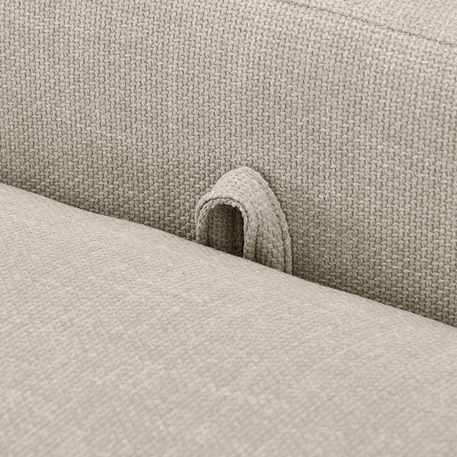 Wendy KD Fabric Storage Bench, Meridian Cream by New Pacific Direct