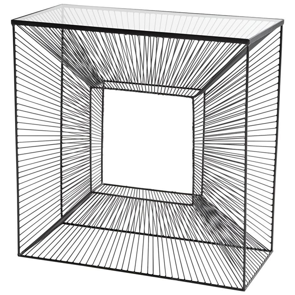 Enchantment Console Table in Graphite by Cyan Design