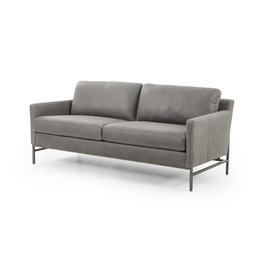 Vanna Sofa In 74" In Umber Pewter by FOUR HANDS