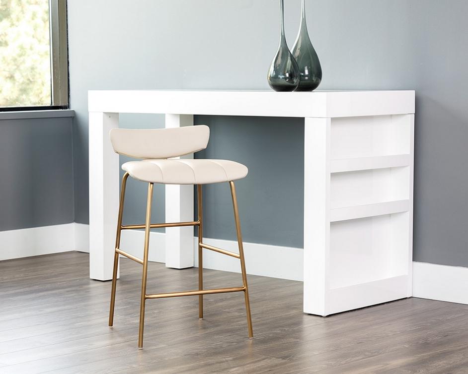 Lorelei Counter Stool - Dillon Cream by Sunpan