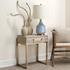 Kain Faux Shagreen Side Table, Cream by Jamie Young