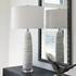 Levadia Matte White Table Lamp by Uttermost