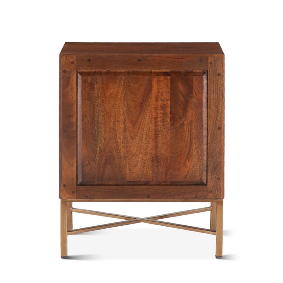 Cosmopolitan Night Chest, Honey Brown by Home Trends & Design