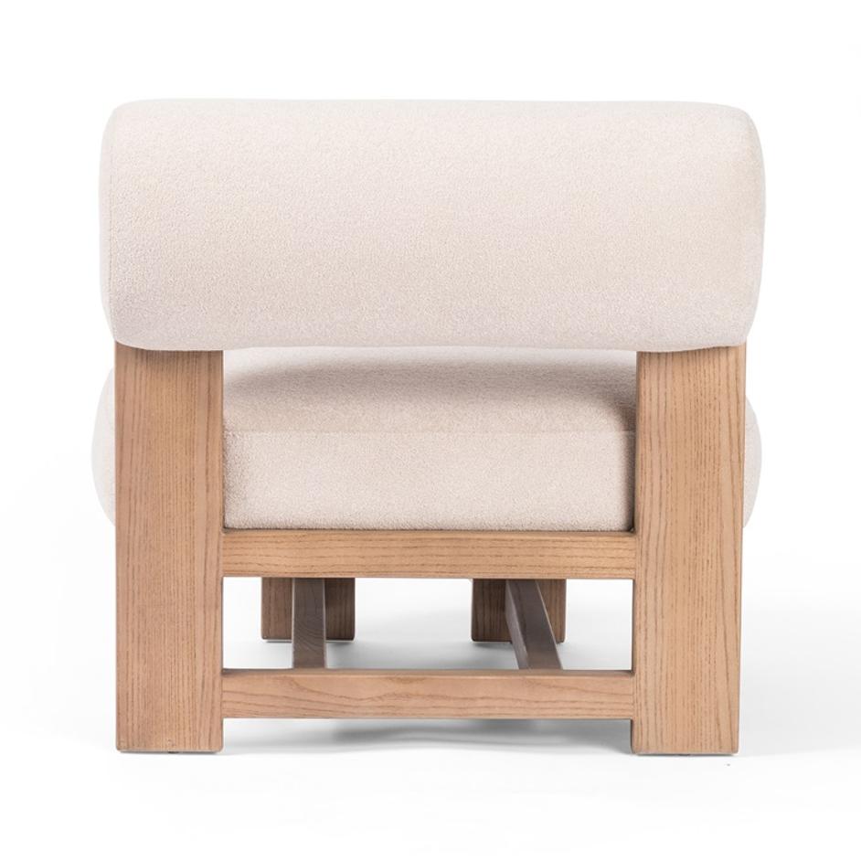 Malta Chair In Piermont Oyster by FOUR HANDS