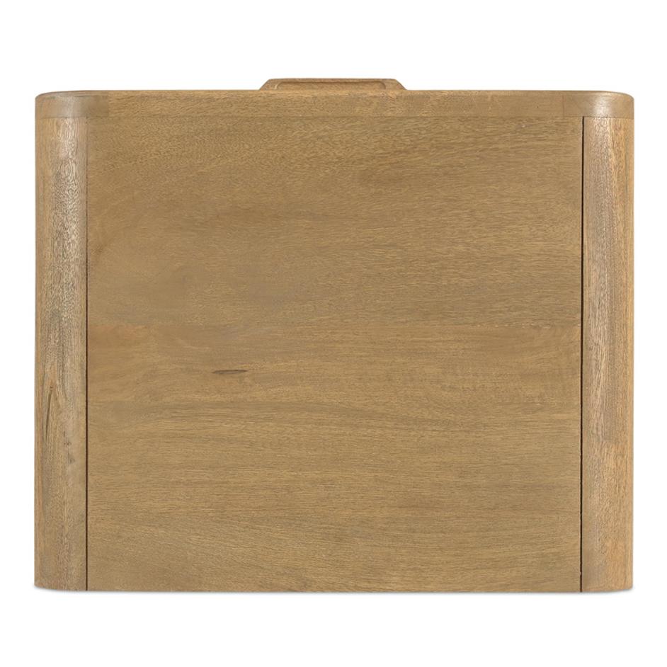 Lennon Nightstand Vintage Brown by Moes Home