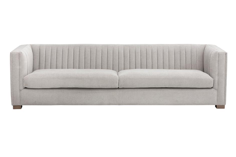 Caitlin Sofa - Hemingway Silver by Sunpan