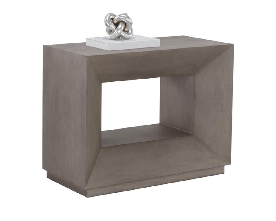 THALES NIGHTSTAND - GREY by Sunpan