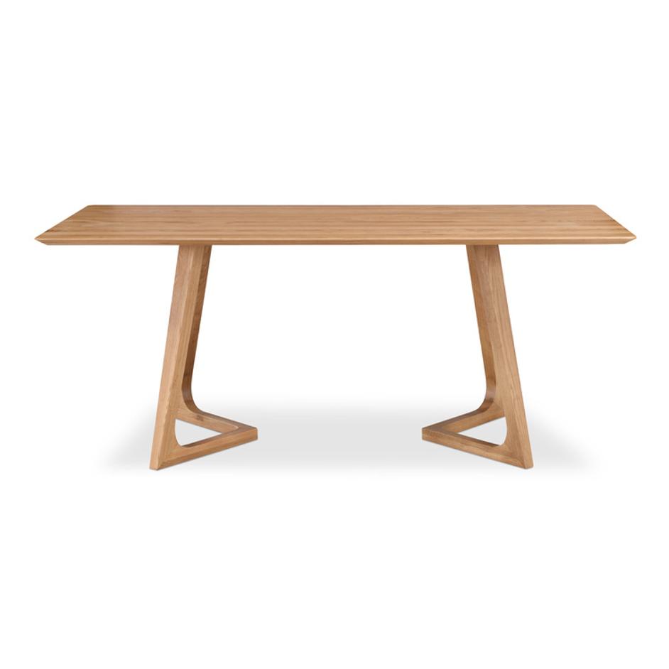 Godenza Rectangular Dining Table Oak by Moes Home