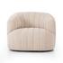 Elliana Swivel Chair - Blamont Cream by Four Hands