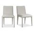 Calla Dining Chair Light Grey - Set Of Two by Moes Home