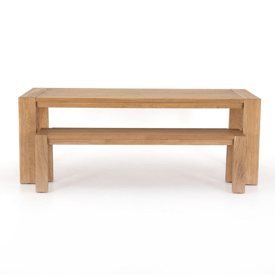 Capra Dining Table-Light Oak Resin by FOUR HANDS