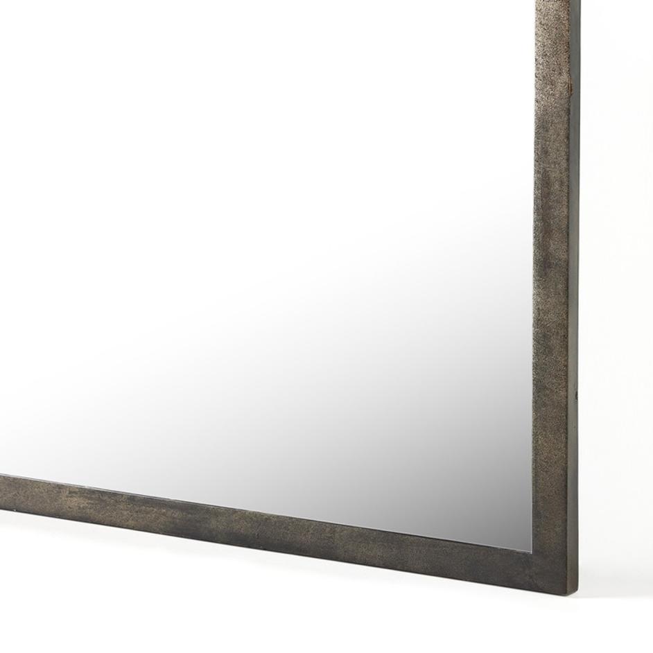Troyes Floor Mirror - Burnished Charcoal by Four Hands