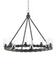 Orson Chandelier In Light Molé by Currey & Company
