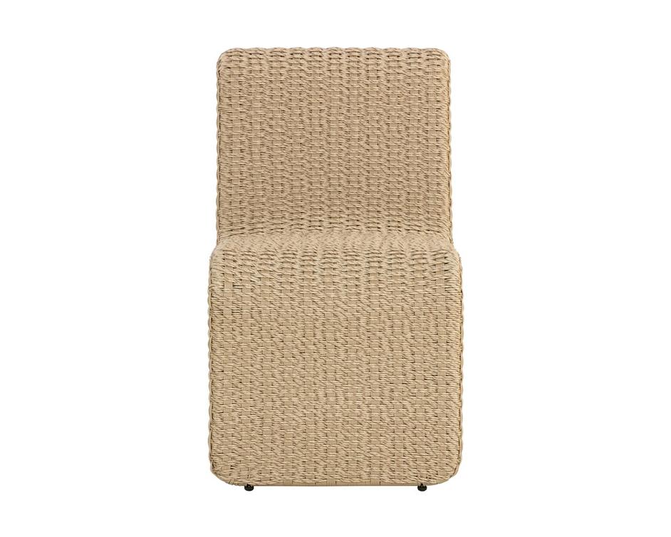 EDESSA DINING CHAIR - NATURAL by Sunpan