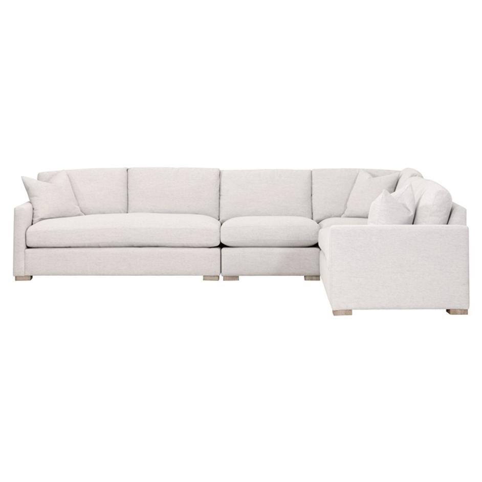 Clara Modular 2-Seat Left Slim Arm Sofa by Essentials For Living